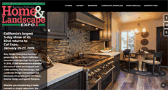 Desktop Screenshot of homeandlandscapeexpo.com